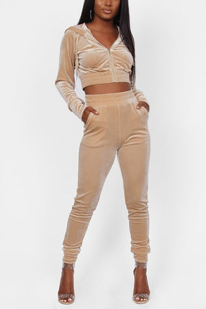 Velvet Lux Jogger Set